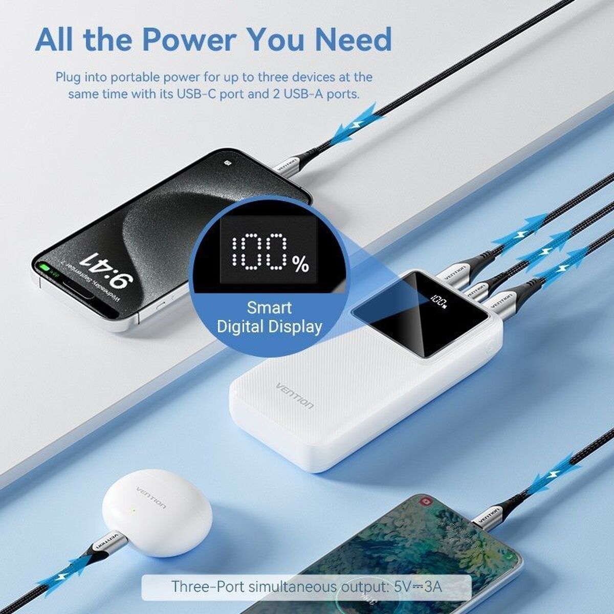 Powerbank Vention FHLW0 Vention