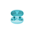 In-ear Bluetooth Headphones XY-5 Blue BigBuy Tech