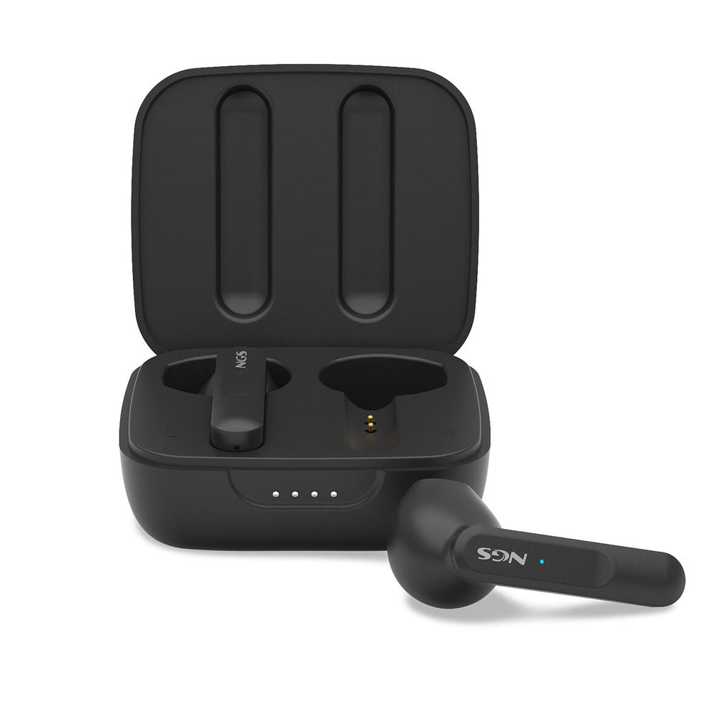 Headphone with Microphone NGS ARTICAMOVEBLACK Black NGS