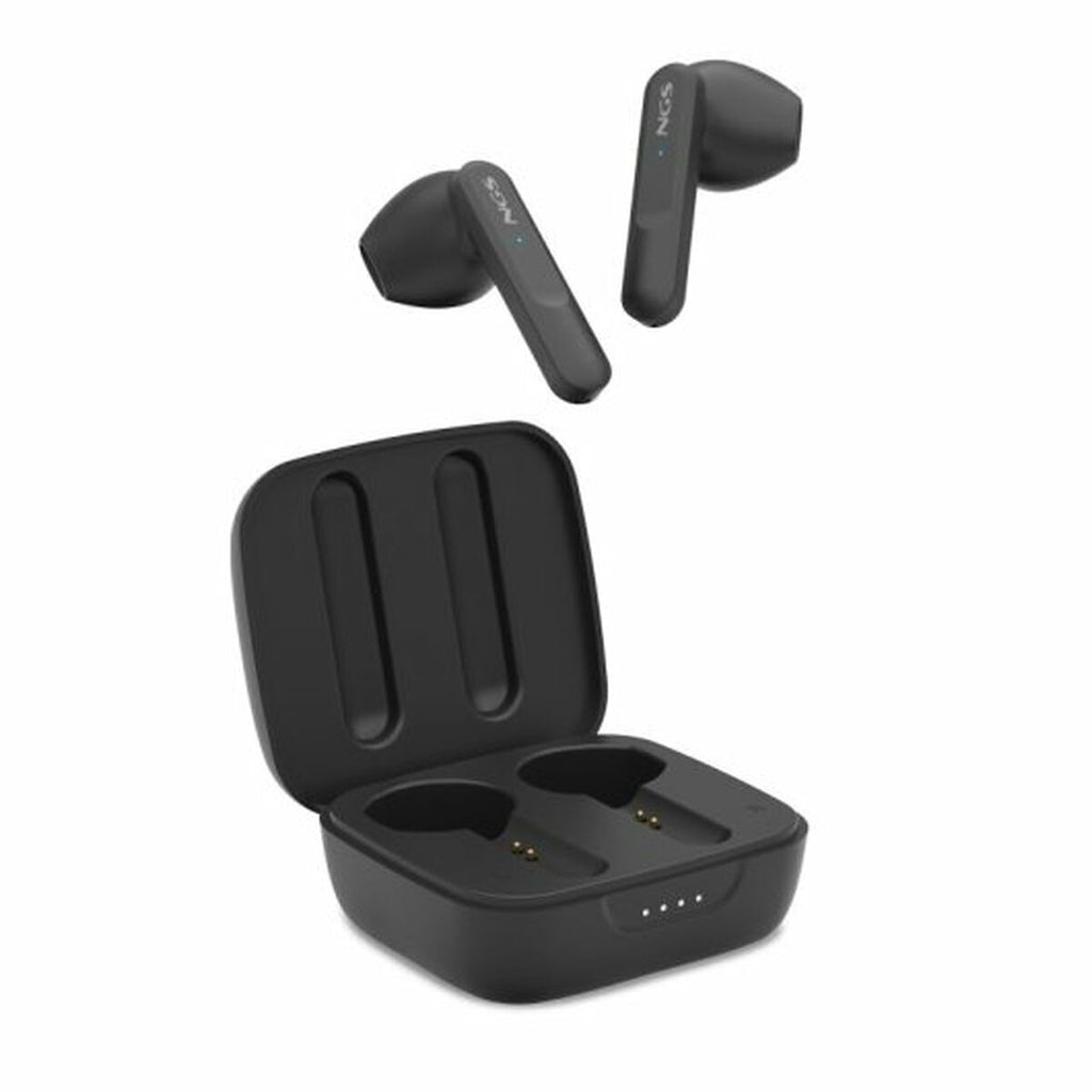 Headphone with Microphone NGS ARTICAMOVEBLACK Black NGS