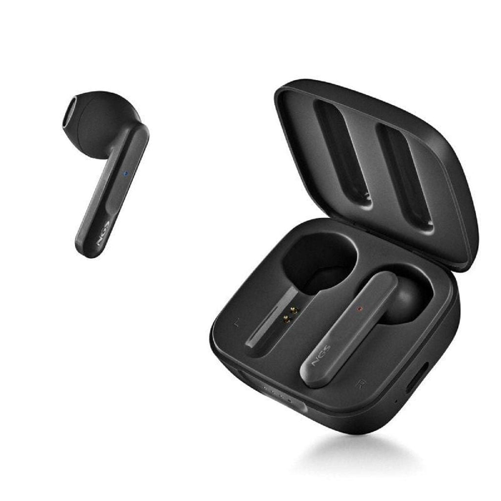 Headphone with Microphone NGS ARTICAMOVEBLACK Black NGS