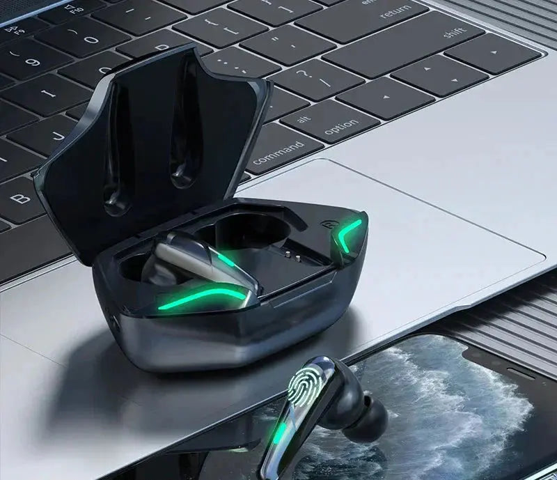 Wireless Bluetooth Gaming Earbuds with Mic – HiFi Sound OBA